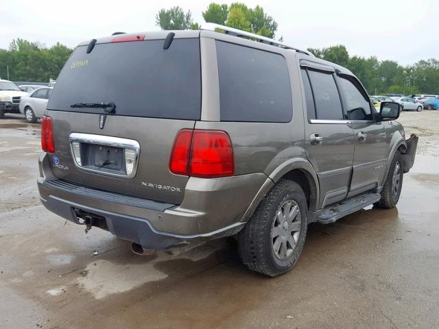 5LMFU28R23LJ44853 - 2003 LINCOLN NAVIGATOR BROWN photo 4