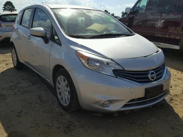 3N1CE2CP2FL372974 - 2015 NISSAN VERSA NOTE SILVER photo 1