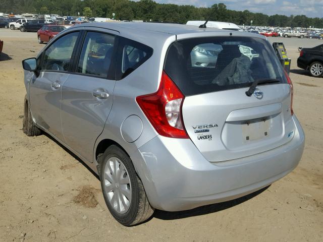 3N1CE2CP2FL372974 - 2015 NISSAN VERSA NOTE SILVER photo 3