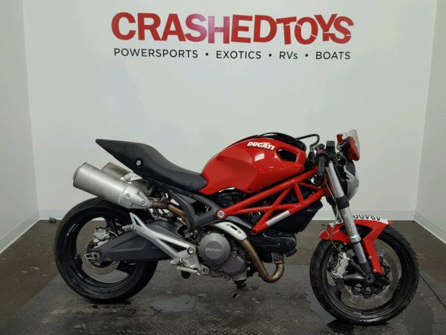 ZDM1RADN79B003960 - 2009 DUCATI MONSTER 69 RED photo 1