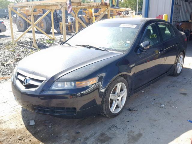 19UUA66206A074159 - 2006 ACURA 3.2TL BLACK photo 2