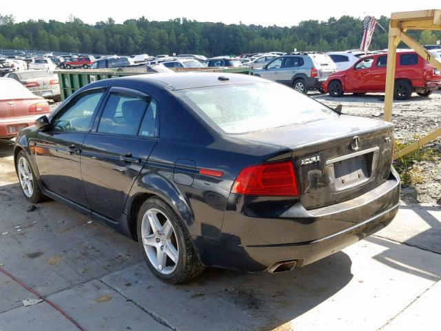 19UUA66206A074159 - 2006 ACURA 3.2TL BLACK photo 3