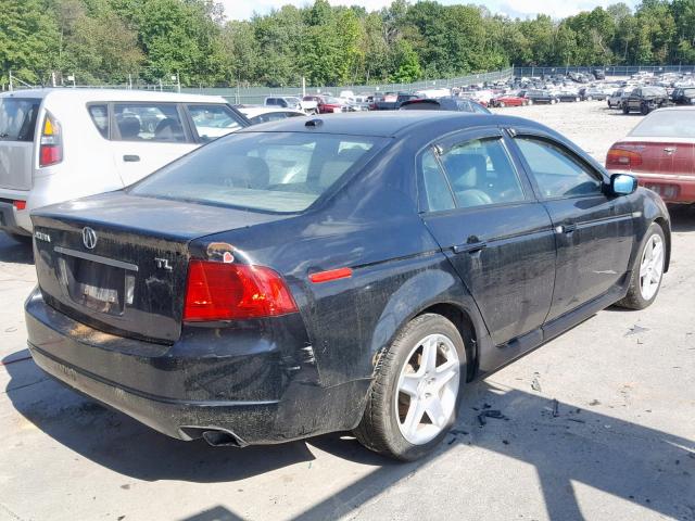 19UUA66206A074159 - 2006 ACURA 3.2TL BLACK photo 4