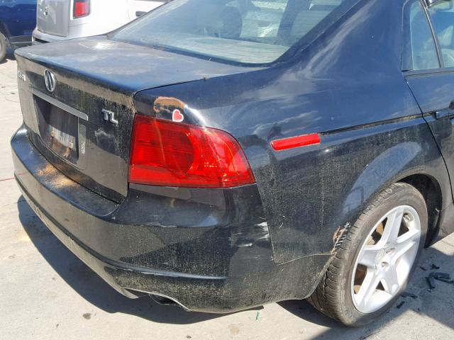 19UUA66206A074159 - 2006 ACURA 3.2TL BLACK photo 9