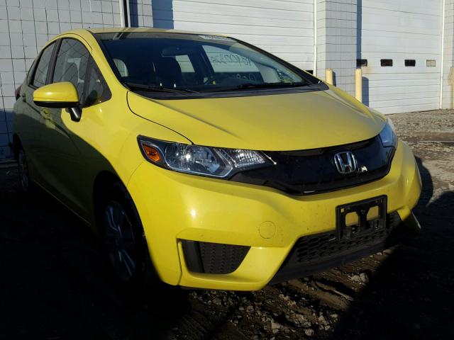 JHMGK5H51GX022479 - 2016 HONDA FIT LX YELLOW photo 1