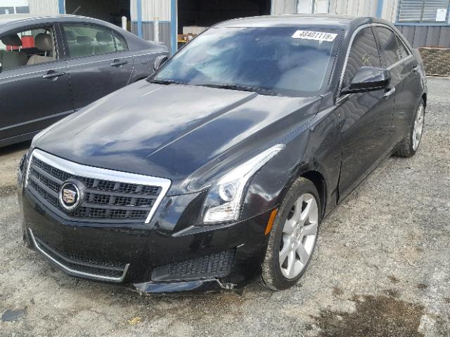 1G6AA5RX1D0160864 - 2013 CADILLAC ATS BLACK photo 2