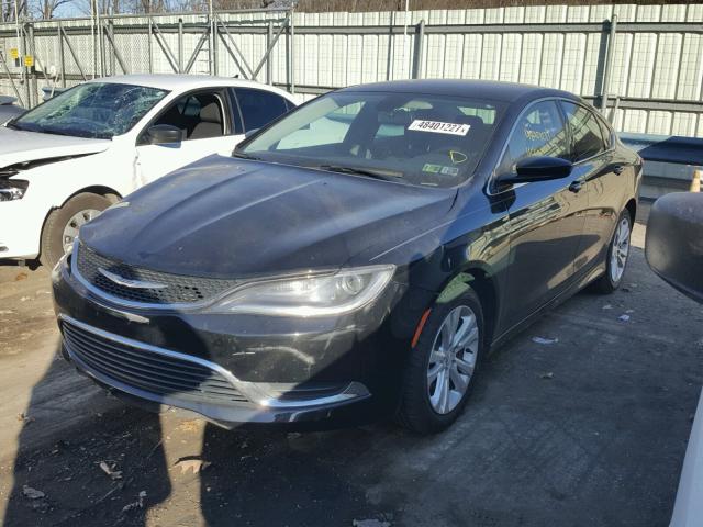 1C3CCCAB9FN708298 - 2015 CHRYSLER 200 LIMITE BLACK photo 2