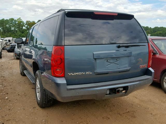 1GKFC16J78R155633 - 2008 GMC YUKON XL C BLUE photo 3