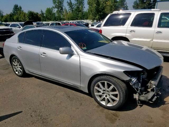 JTHBH96S665039913 - 2006 LEXUS GS 300 SILVER photo 1