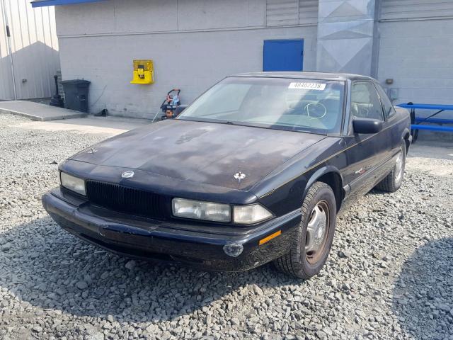 2G4WB12K8T1430517 - 1996 BUICK REGAL CUST BLACK photo 2