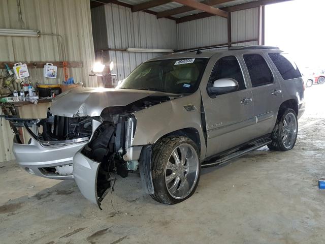 1GKFK63887J398950 - 2007 GMC YUKON DENA SILVER photo 2