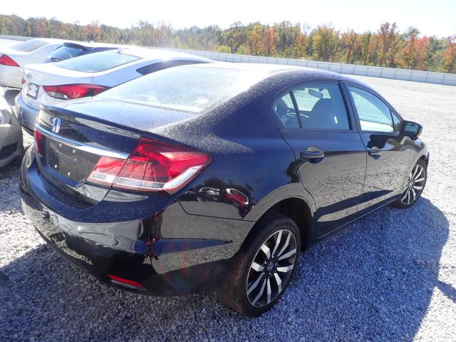 19XFB2F98FE215003 - 2015 HONDA CIVIC EXL BLACK photo 4