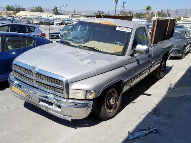 1B7JC26Z5RS563592 - 1994 DODGE RAM 2500 SILVER photo 2