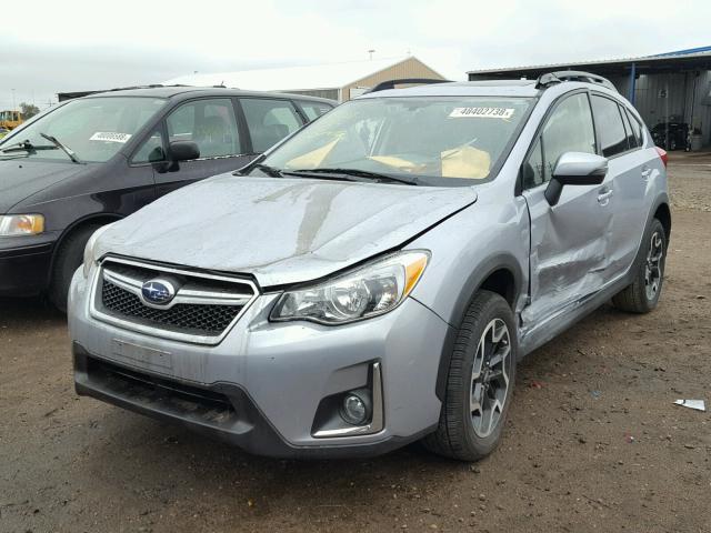 JF2GPANC5HH279172 - 2017 SUBARU CROSSTREK SILVER photo 2