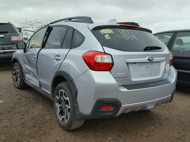 JF2GPANC5HH279172 - 2017 SUBARU CROSSTREK SILVER photo 3