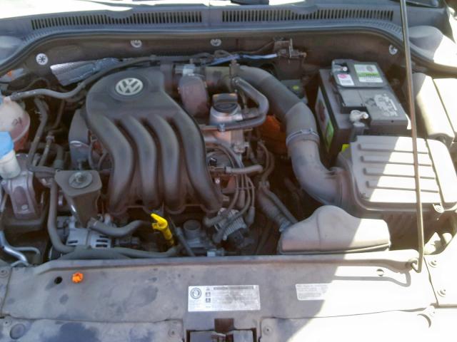 3VW1K7AJ7DM443485 - 2013 VOLKSWAGEN JETTA BASE 黑色 照片 7