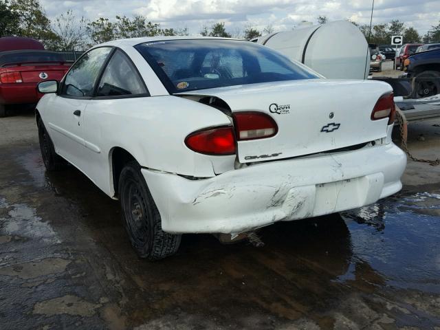 1G1JC1242X7324787 - 1999 CHEVROLET CAVALIER B WHITE photo 3