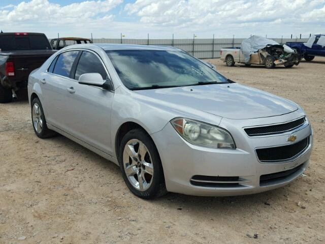 1G1ZC5E08AF180839 - 2010 CHEVROLET MALIBU 1LT SILVER photo 1