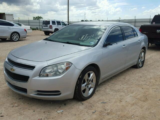 1G1ZC5E08AF180839 - 2010 CHEVROLET MALIBU 1LT SILVER photo 2