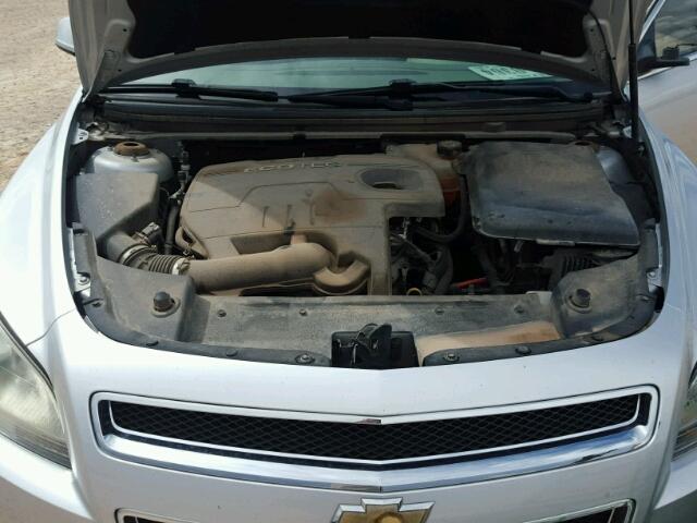 1G1ZC5E08AF180839 - 2010 CHEVROLET MALIBU 1LT SILVER photo 7
