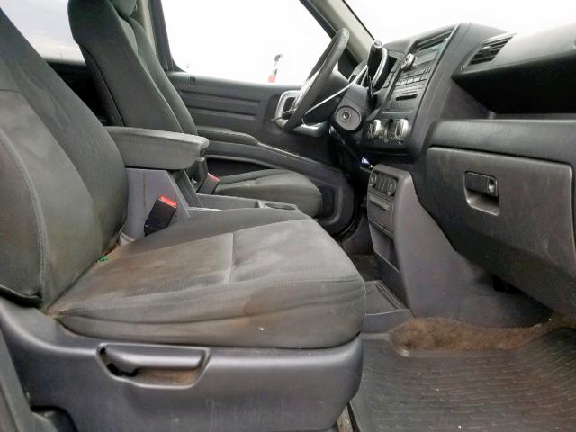 2HJYK16227H552466 - 2007 HONDA RIDGELINE CHARCOAL photo 5