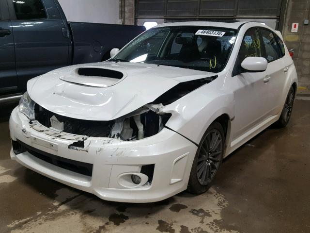 JF1GR7E65CG208659 - 2012 SUBARU IMPREZA WR WHITE photo 2