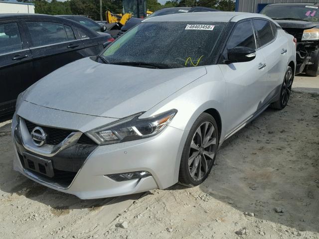 1N4AA6AP8GC423164 - 2016 NISSAN MAXIMA 3.5 SILVER photo 2