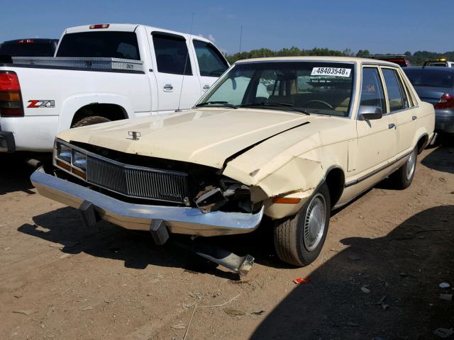 0E32B623346 - 1980 MERCURY MERKUR BEIGE photo 2