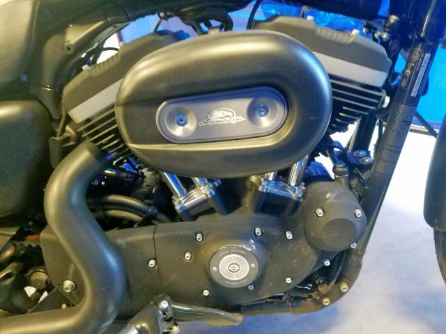 1HD4LE219AC400276 - 2010 HARLEY-DAVIDSON XL883 N BLACK photo 7