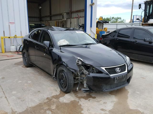 JTHBE5C22B5025300 - 2011 LEXUS IS 350 BLACK photo 1