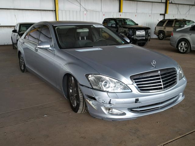 WDDNG71X97A025768 - 2007 MERCEDES-BENZ S 550 SILVER photo 1