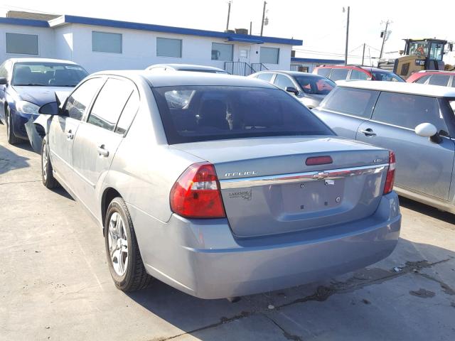 1G1ZS58F57F105642 - 2007 CHEVROLET MALIBU LS BLUE photo 3