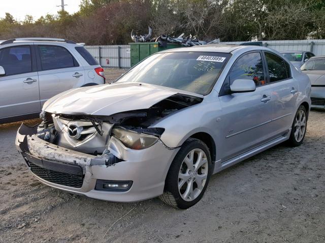 JM1BK323271765887 - 2007 MAZDA 3 S SILVER photo 2