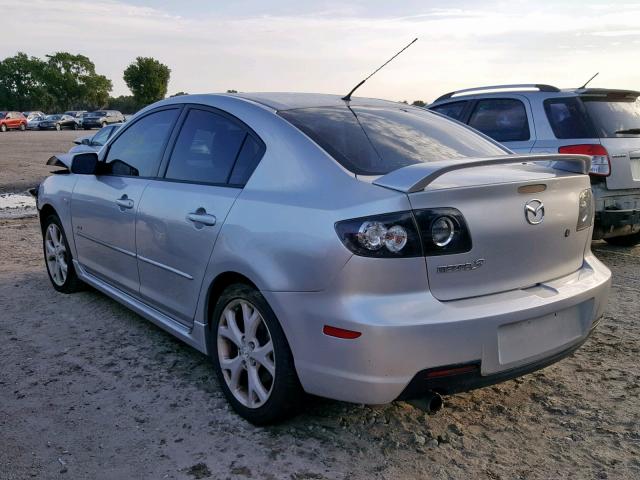 JM1BK323271765887 - 2007 MAZDA 3 S SILVER photo 3