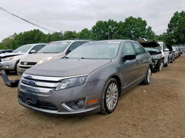 3FADP0L38BR117403 - 2011 FORD FUSION HYB GRAY photo 2