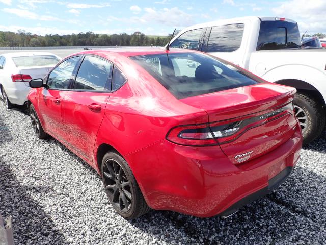 1C3CDFBA5DD289017 - 2013 DODGE DART SXT RED photo 3