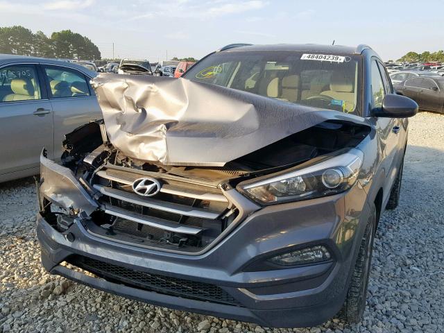 KM8J33A45GU087990 - 2016 HYUNDAI TUCSON LIM GRAY photo 2