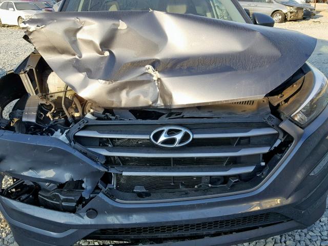 KM8J33A45GU087990 - 2016 HYUNDAI TUCSON LIM GRAY photo 7