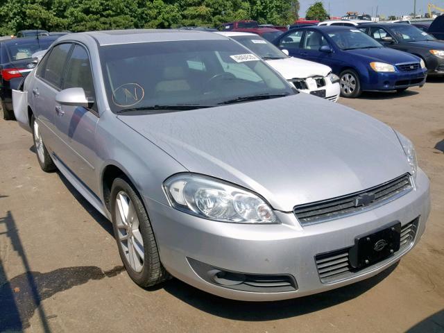 2G1WC5EM9A1267954 - 2010 CHEVROLET IMPALA LTZ SILVER photo 1