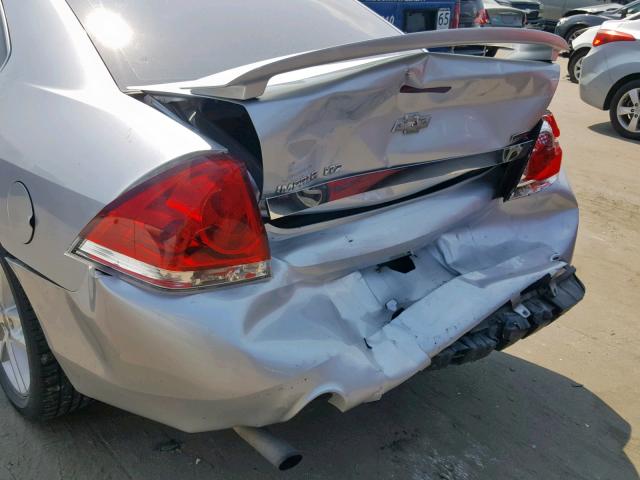 2G1WC5EM9A1267954 - 2010 CHEVROLET IMPALA LTZ SILVER photo 9