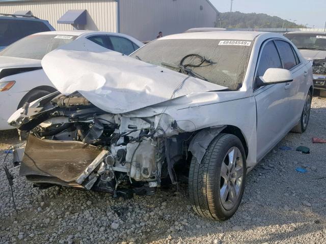 1G1ZC5EBXAF225488 - 2010 CHEVROLET MALIBU 1LT WHITE photo 2