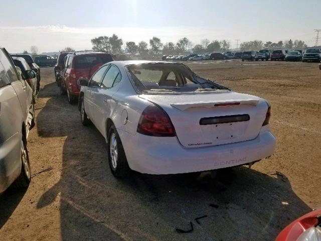2G2WP552571153179 - 2007 PONTIAC GRAND PRIX WHITE photo 3