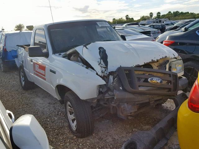 1FTKR1ADXBPA02368 - 2011 FORD RANGER WHITE photo 1