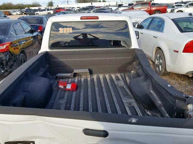 1FTKR1ADXBPA02368 - 2011 FORD RANGER WHITE photo 6