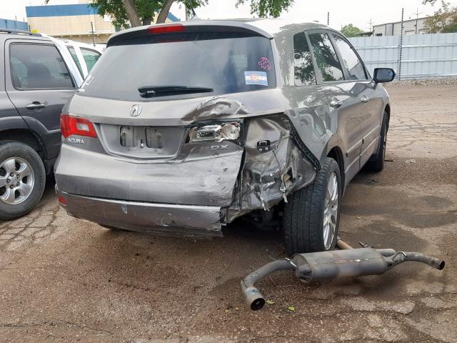 5J8TB18547A015670 - 2007 ACURA RDX TECHNO GRAY photo 4