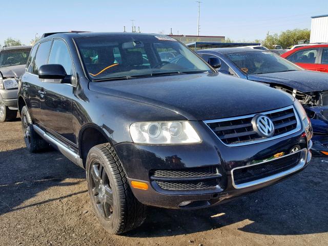 WVGEM77L94D060212 - 2004 VOLKSWAGEN TOUAREG 4. BLACK photo 1