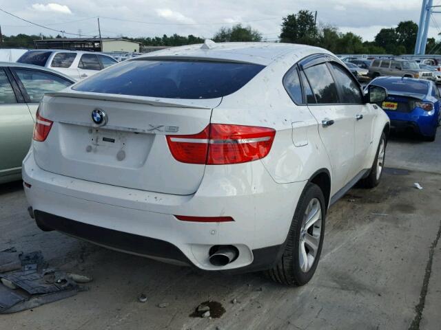 5UXFG2C55CL778921 - 2012 BMW X6 XDRIVE3 WHITE photo 4