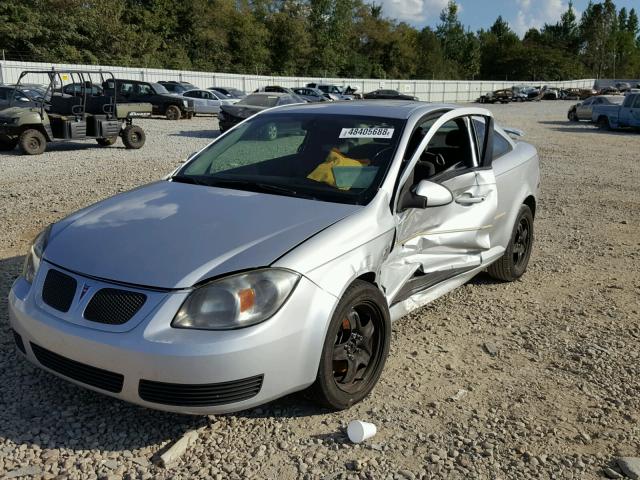 1G2AL15F577213613 - 2007 PONTIAC G5 SILVER photo 2