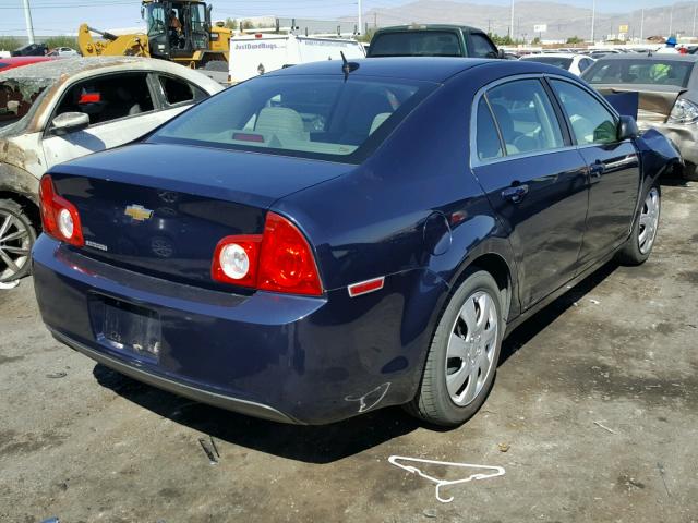 1G1ZB5E1XBF123295 - 2011 CHEVROLET MALIBU LS 蓝色 照片 4