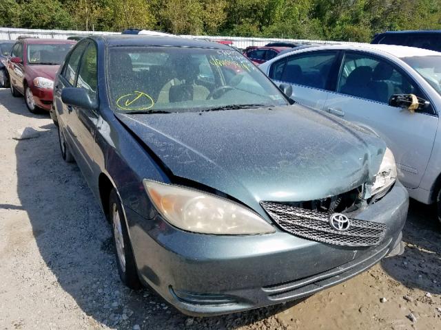 4T1BE32K62U586415 - 2002 TOYOTA CAMRY LE GREEN photo 1